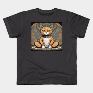 zen cat 2 Kids T-Shirt